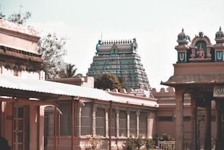 The local temple, a significant landmark in Bade Padarmuda.