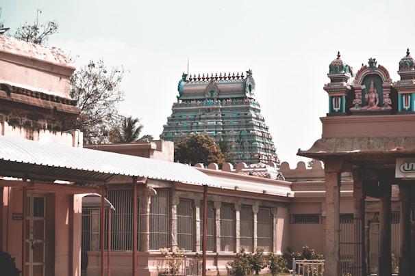 The local temple, a significant landmark in Bade Padarmuda.