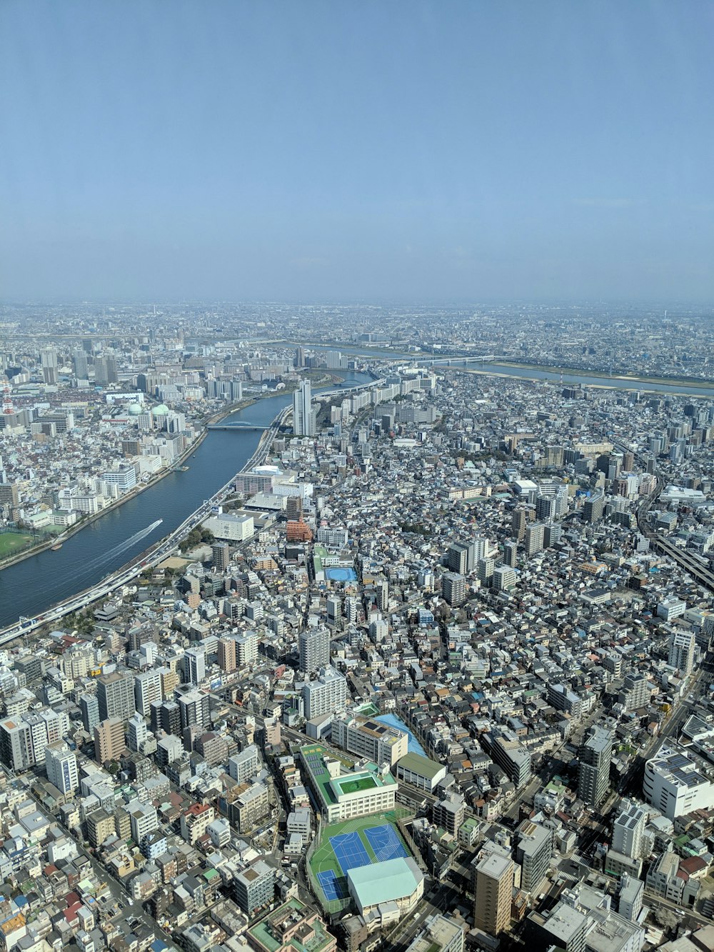 aerial view of city buildings during daytime