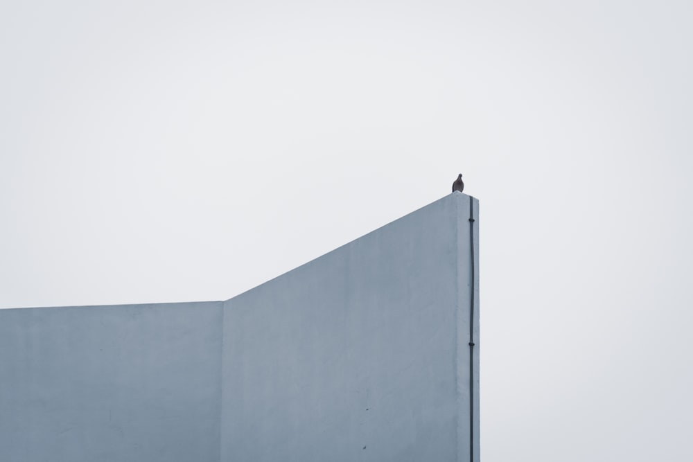 white concrete building under white sky during daytime