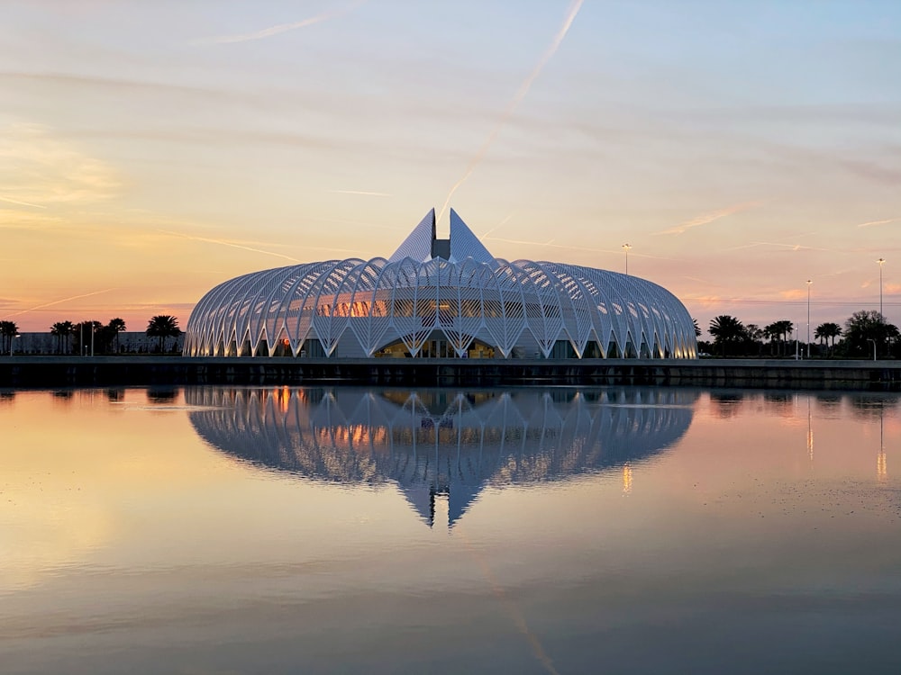 white dome building near body of water during daytime