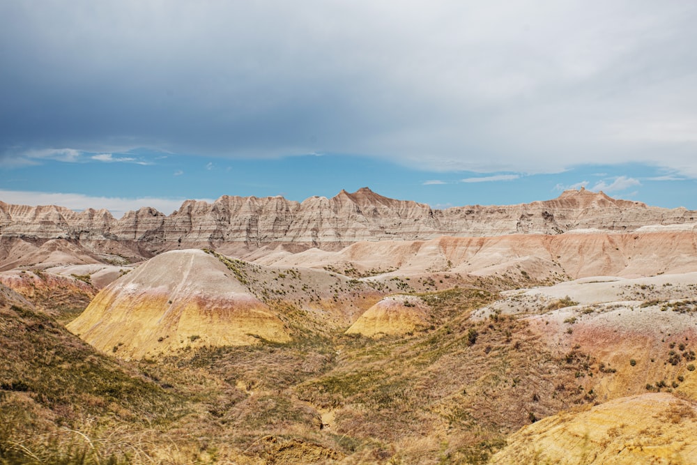 brown and gray mountains under blue sky during daytime