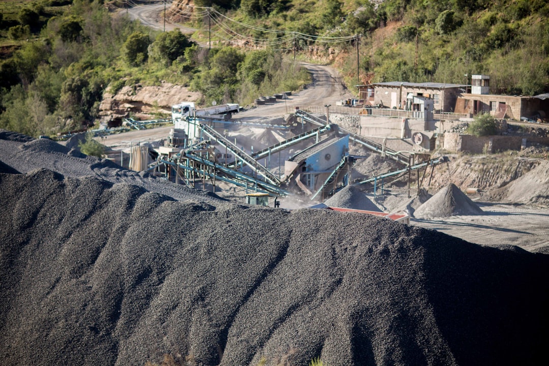 white and gray concrete building, Africa Mining and industry