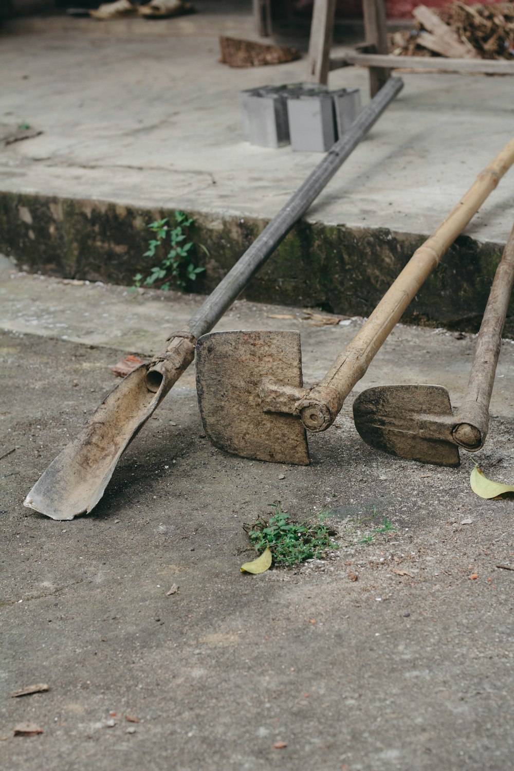 brown wooden stick on brown wooden plank