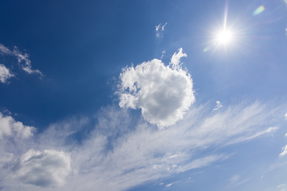 white clouds and blue sky during daytime