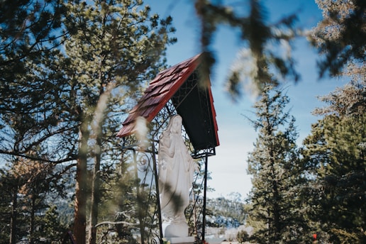 red and black hanging decor