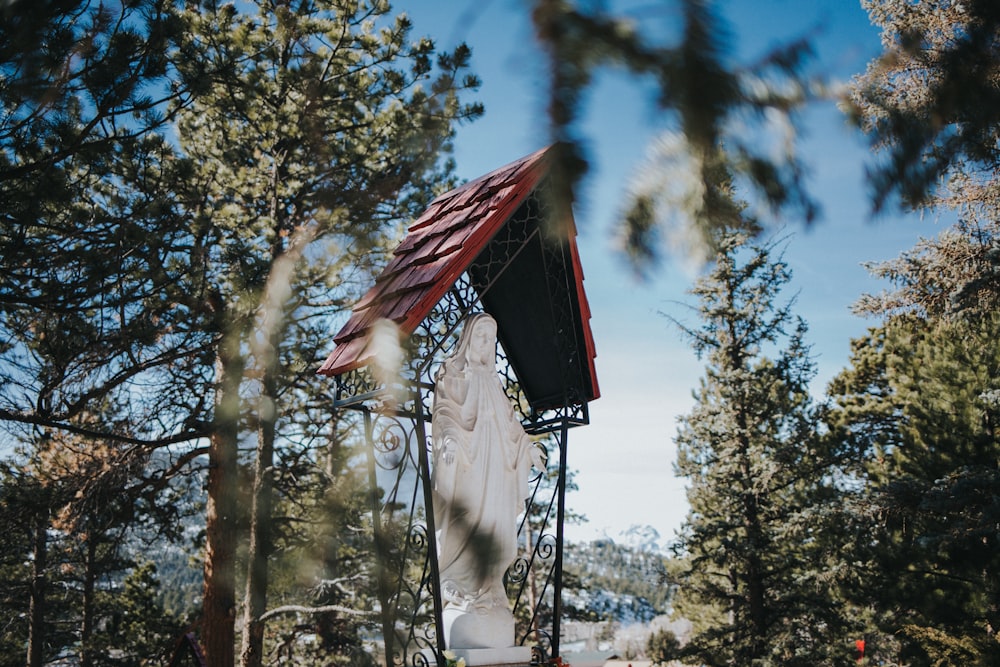 red and black hanging decor