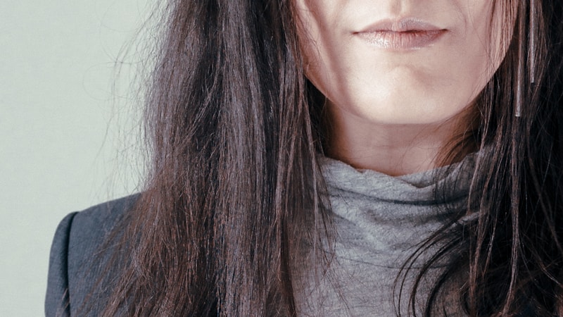 confident woman in casual style