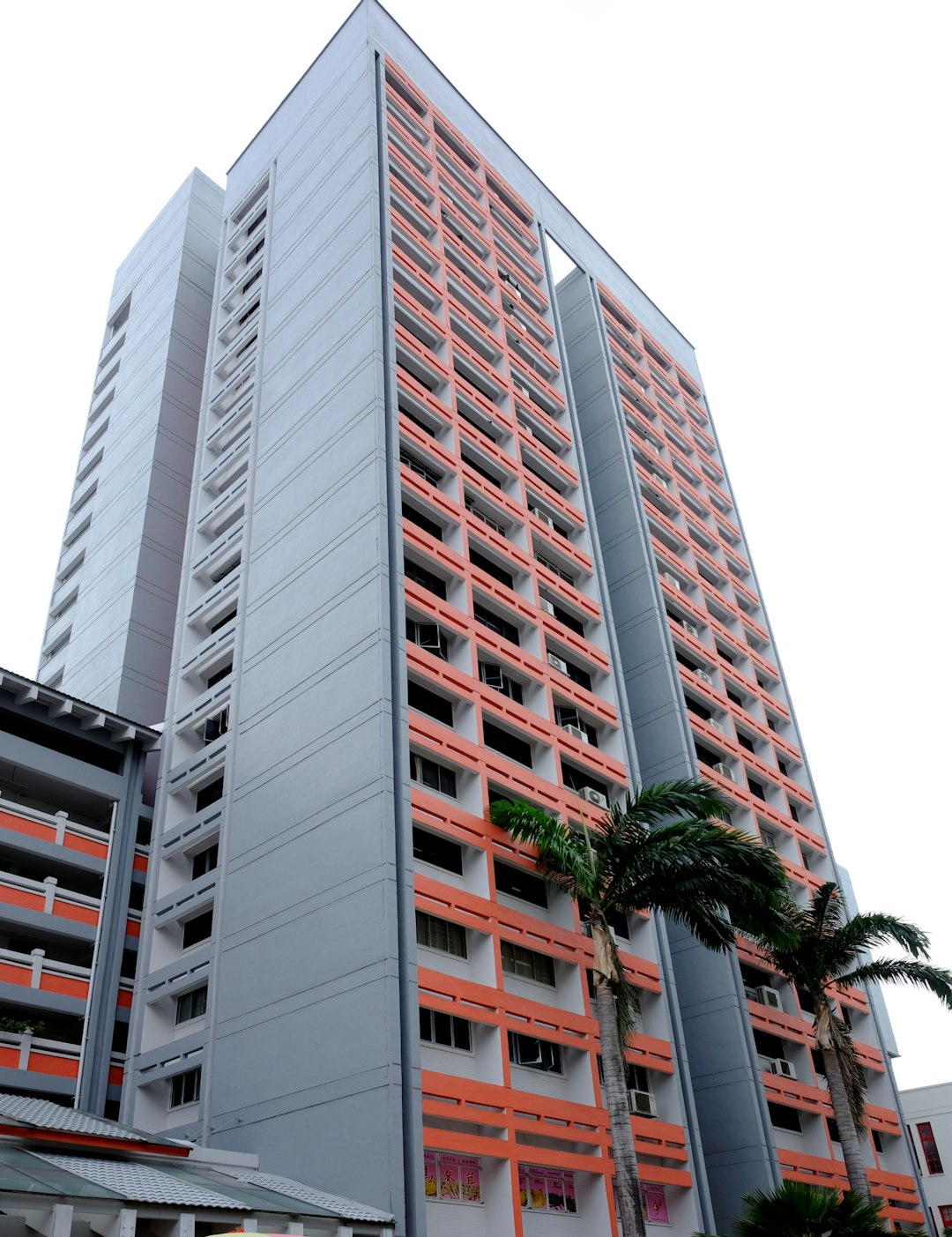 brown and white concrete building