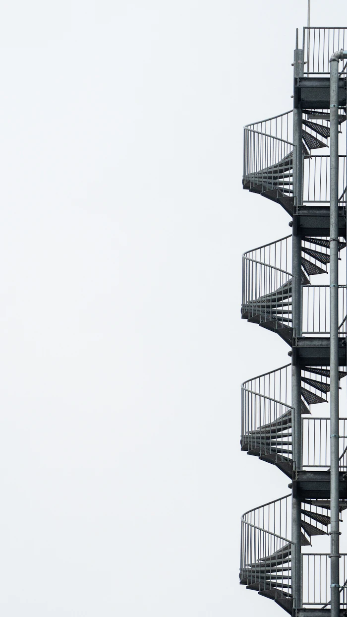 Escalier métal