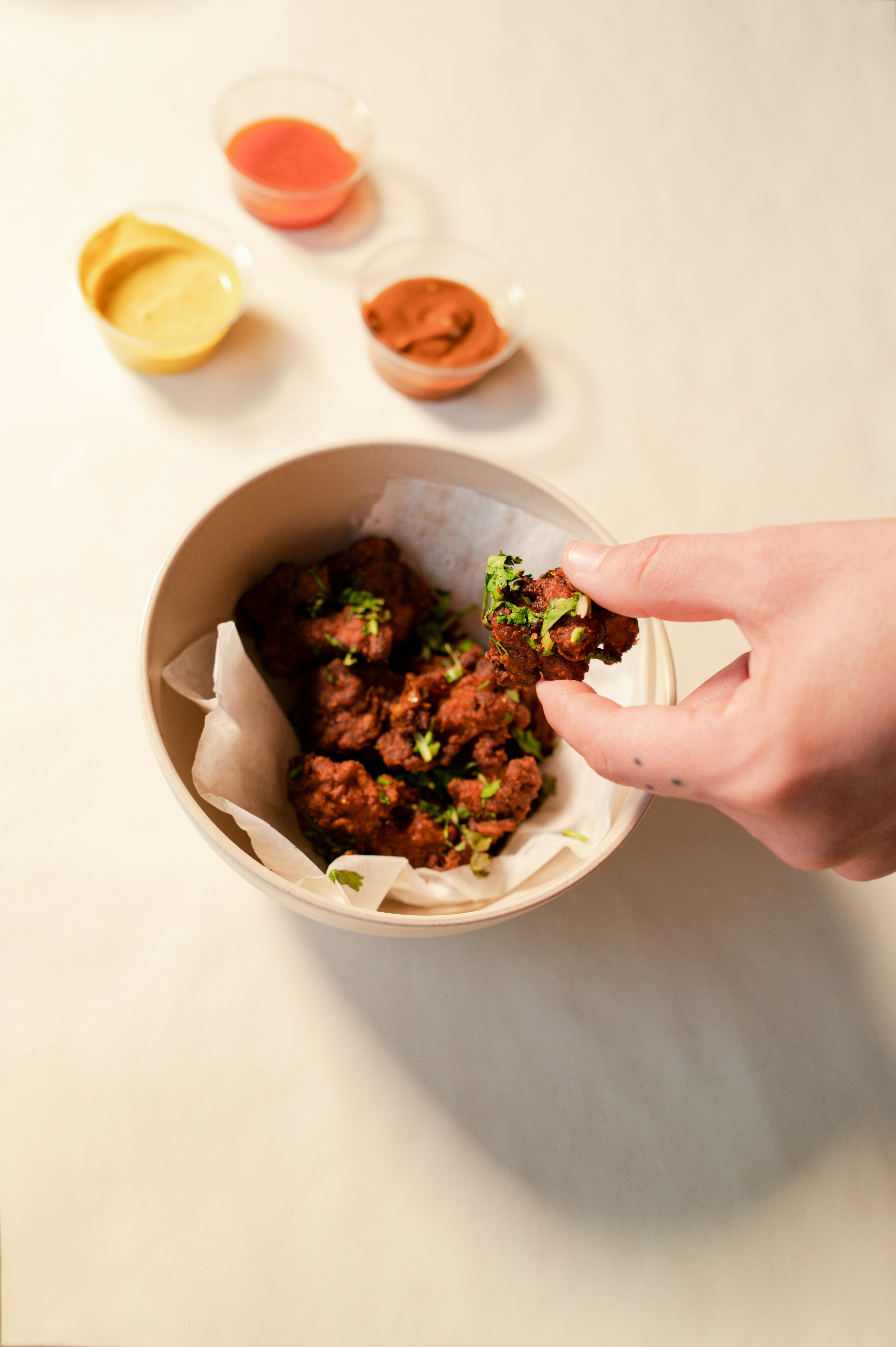 Delicious Popcorn chicken from Masala y Maíz in México city