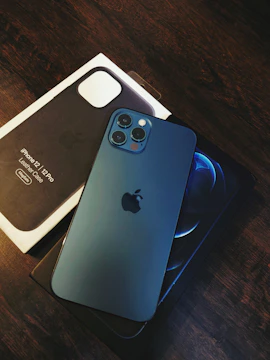 A dynamic screenshot of a mobile tech influencer unboxing the latest smartphone with vibrant yellow accents.