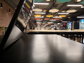 Renovated commercial space with modern design and welcoming atmosphere.