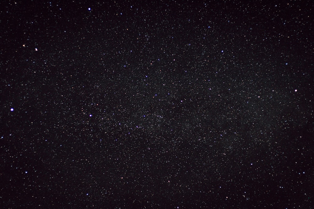 stars in the sky during night time