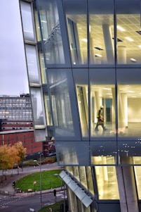glass window building during daytime
