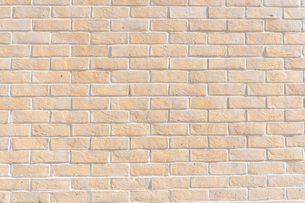 brown and white brick wall