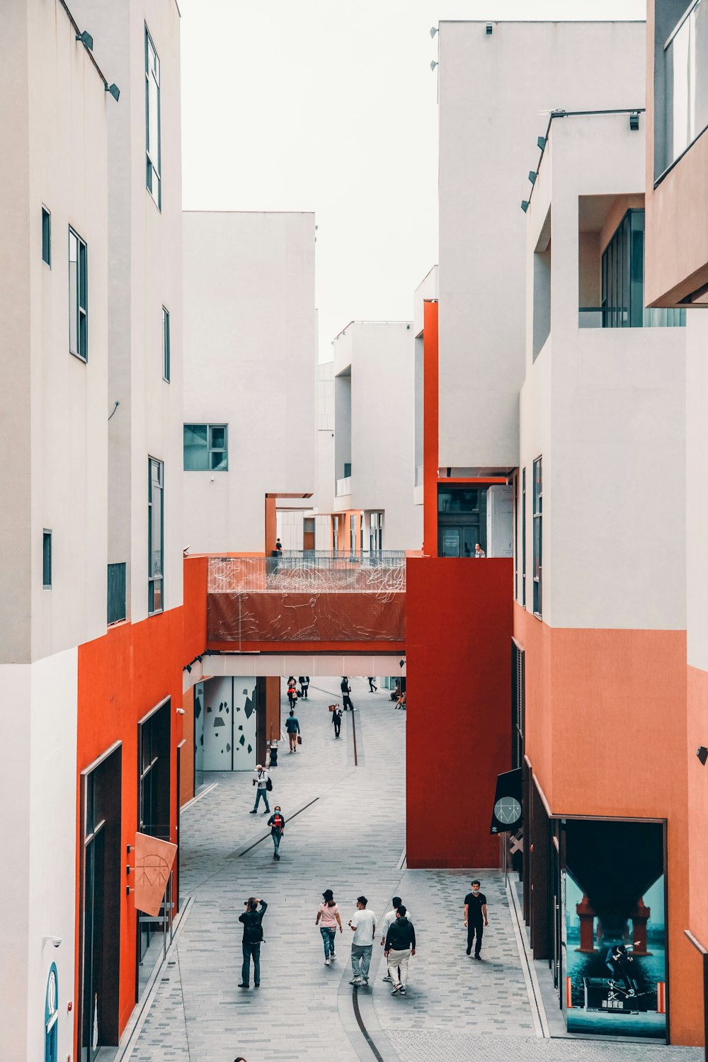 people walking on street near building during daytime