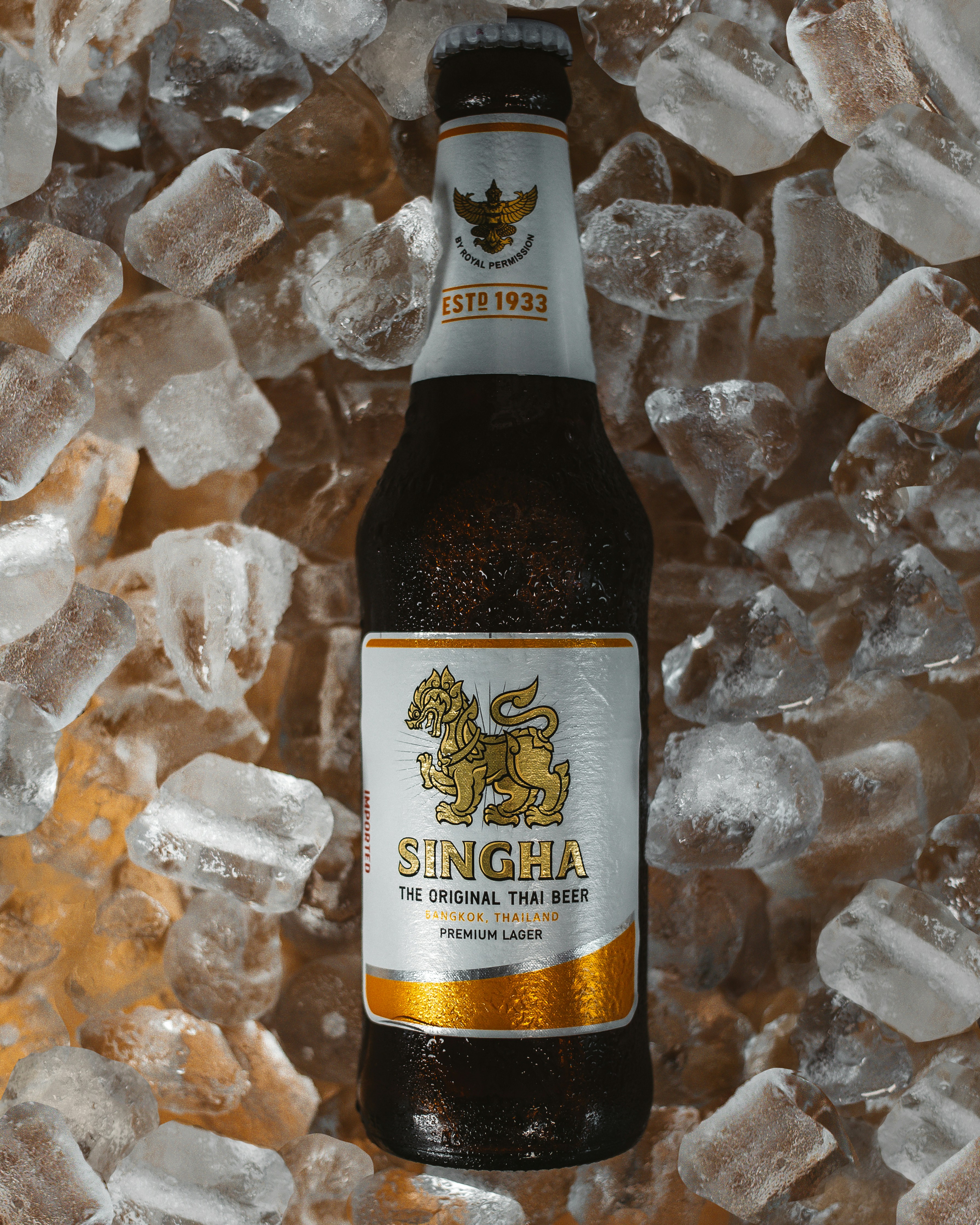 black and white labeled bottle