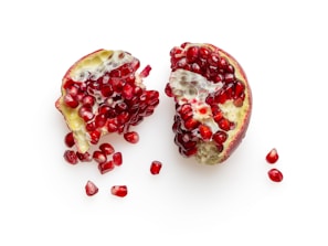 red and white heart shaped decors