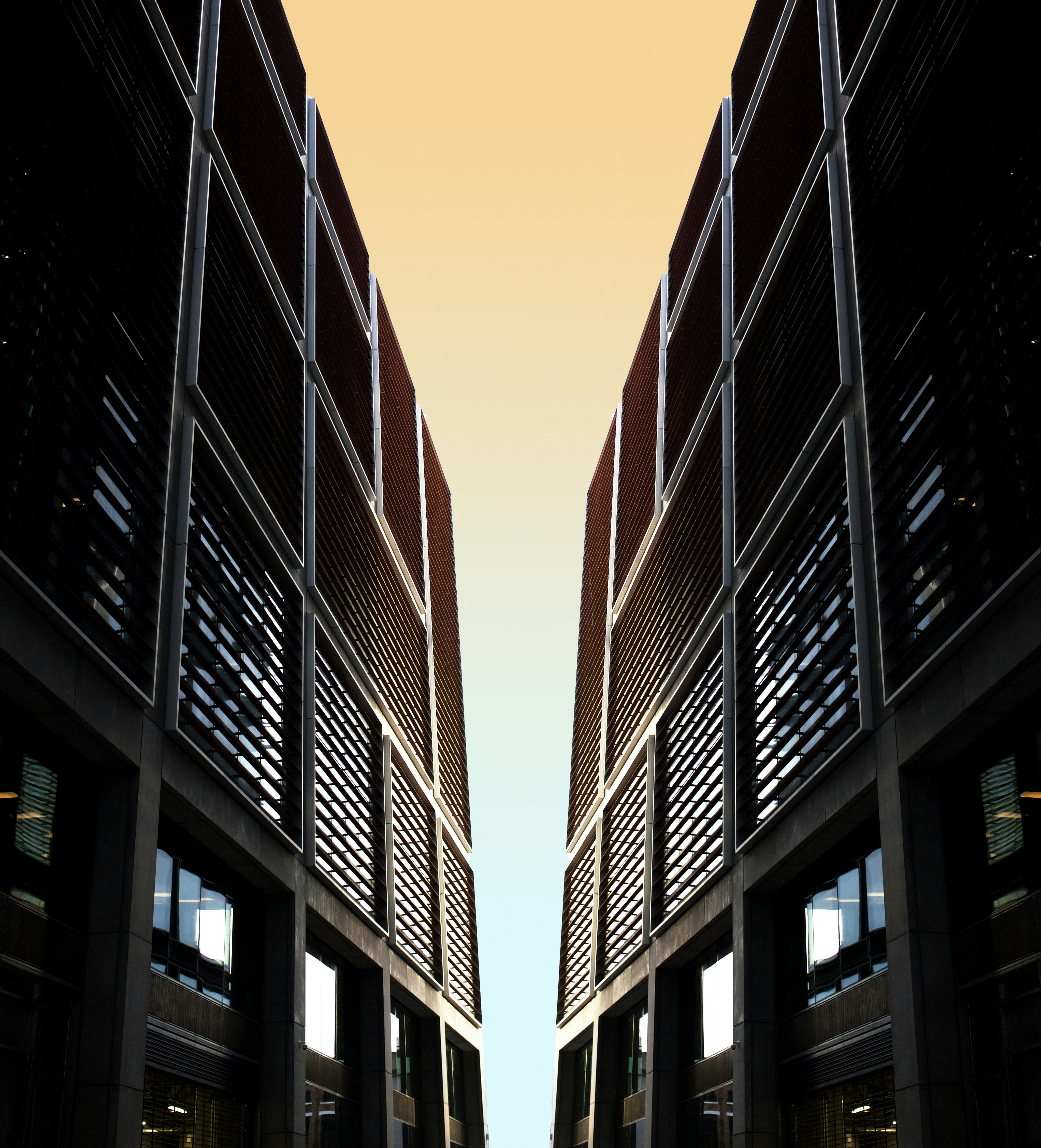 low angle photography of high rise building