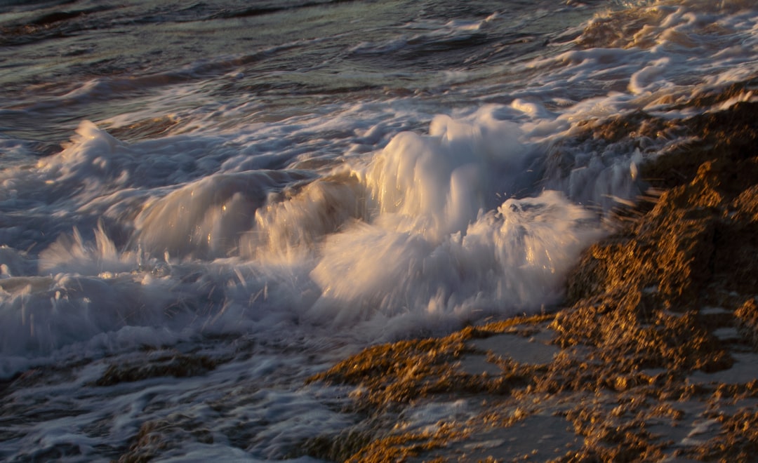 ocean waves crashing on shore during daytime