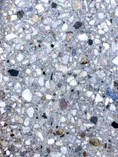 gray and black stone fragments