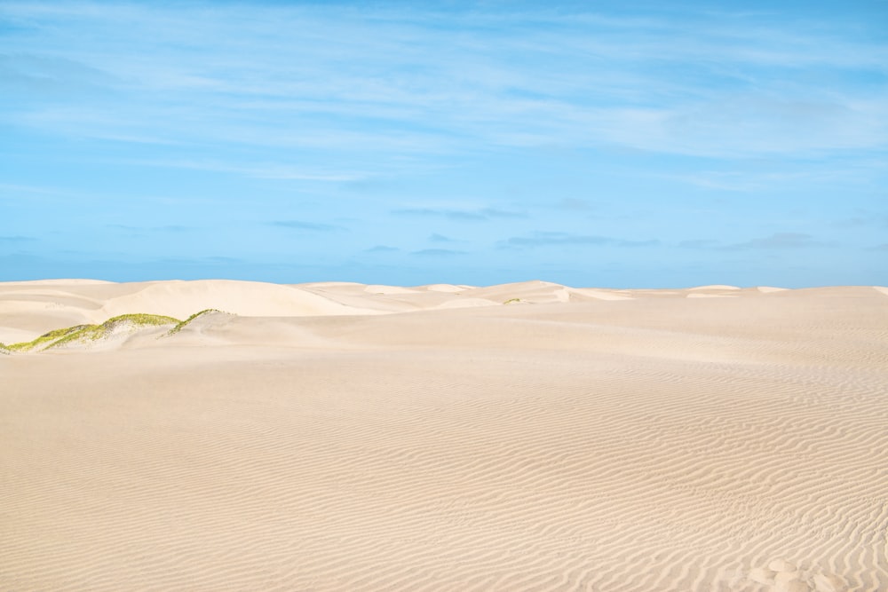 desert under blue sky during daytime