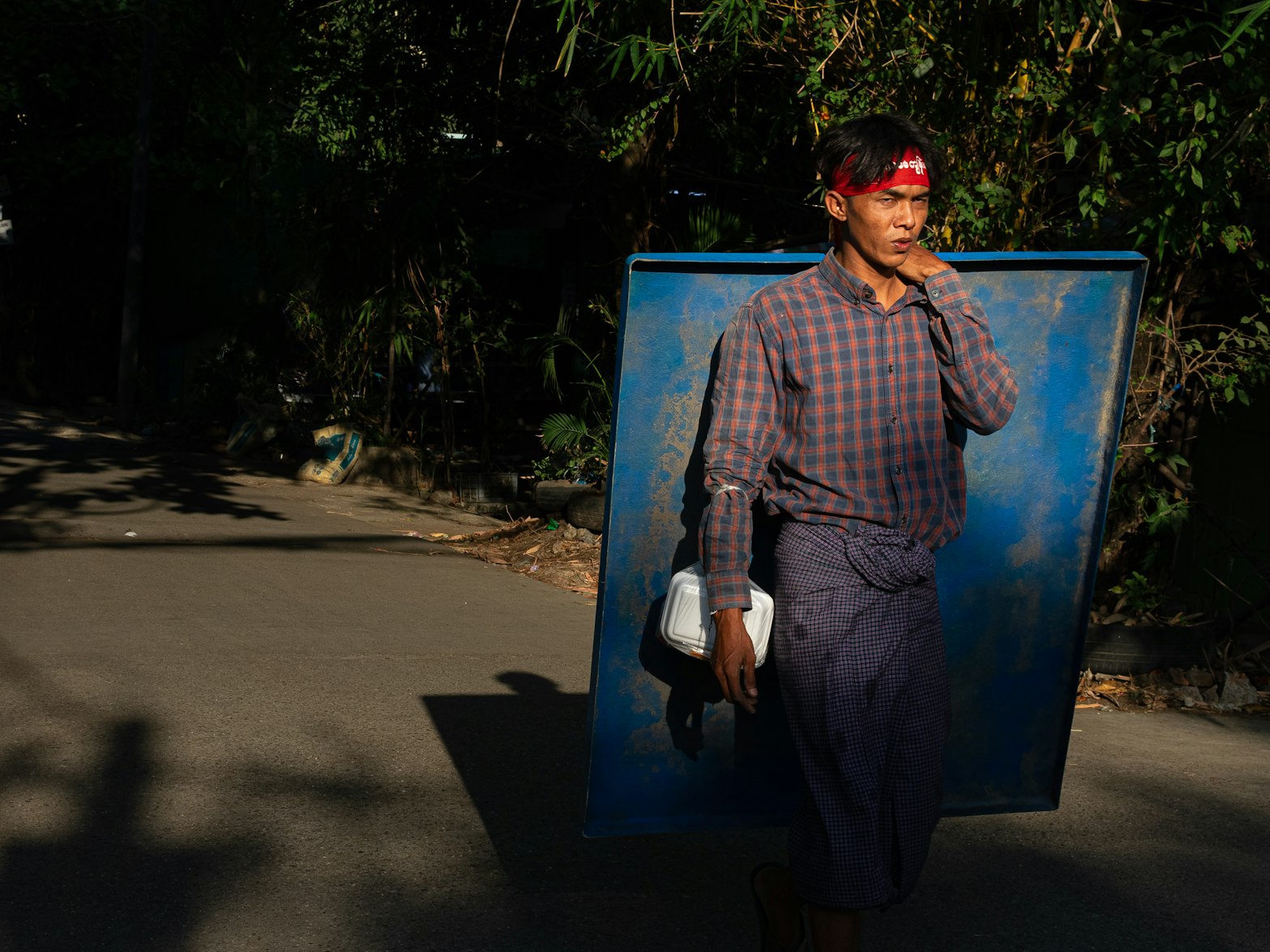 A man in Yangon, Myanmar (Zinko Hein via Unsplash)