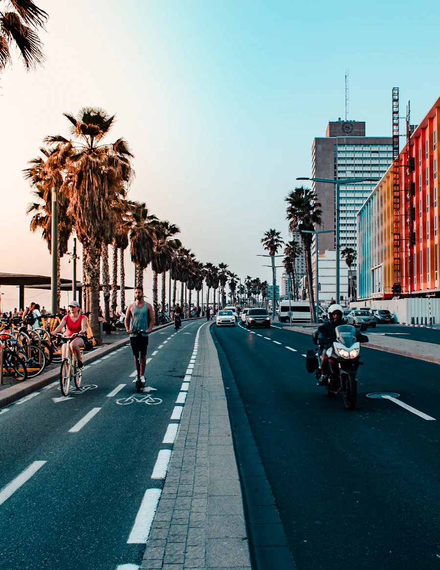 Rue du quartier Florentin à Tel Aviv