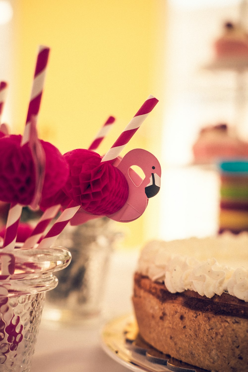 red and white polka dot candy cane