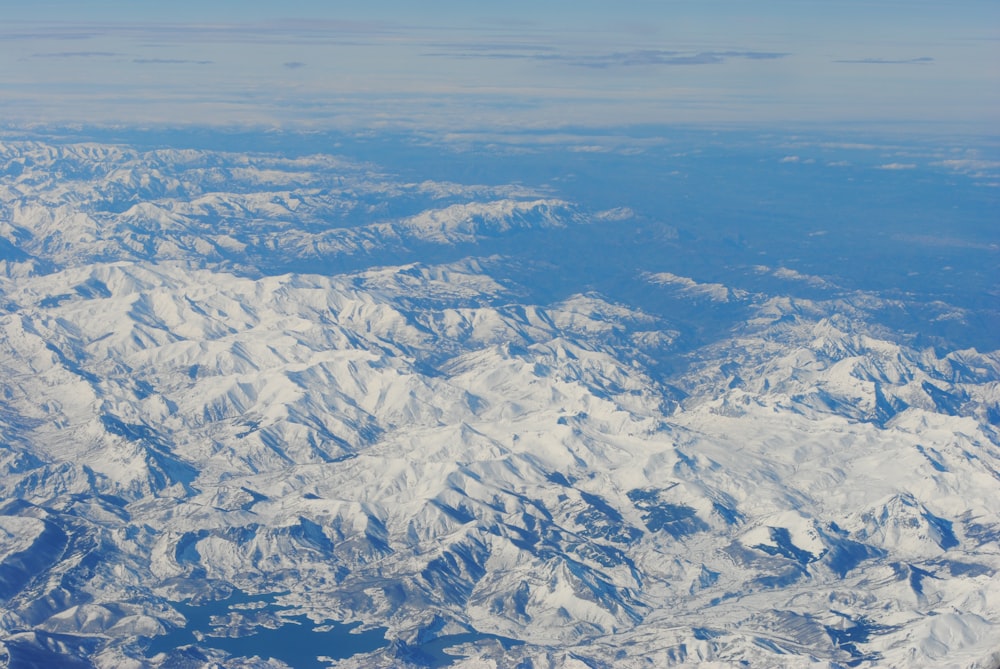 white snow covered mountain during daytime