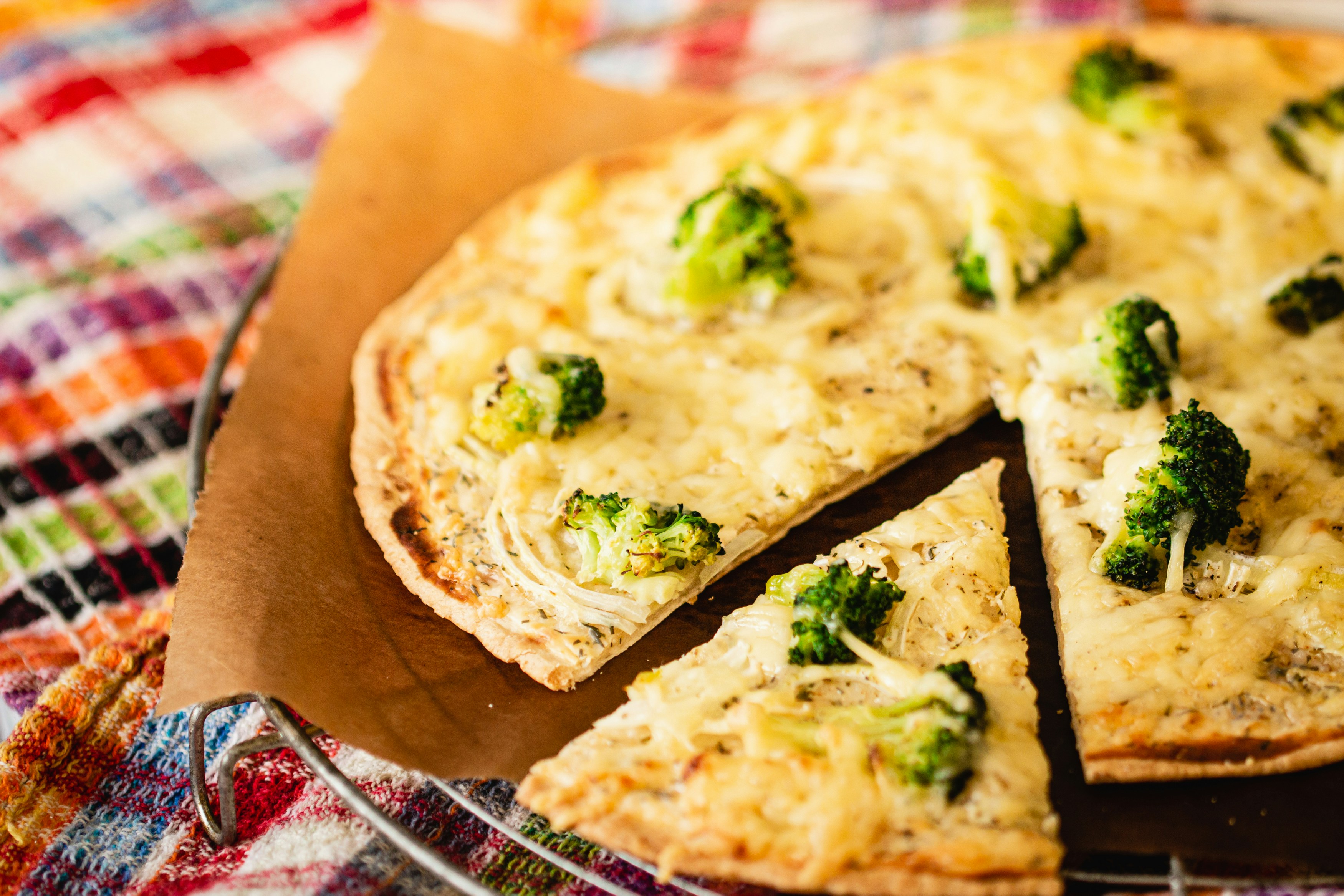 brown and green food on brown wooden table, 