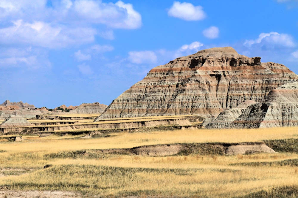 brown and gray rock formation under blue sky during daytime