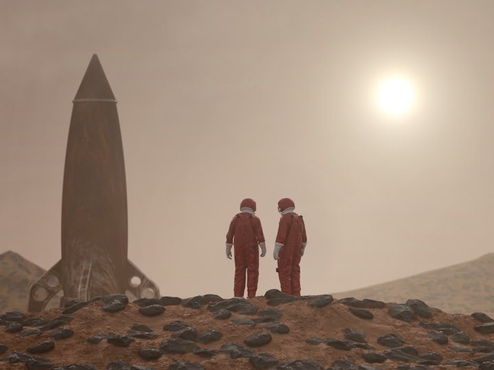 HUMANS ON PLANET MARS
