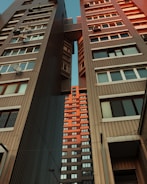 brown and white concrete building