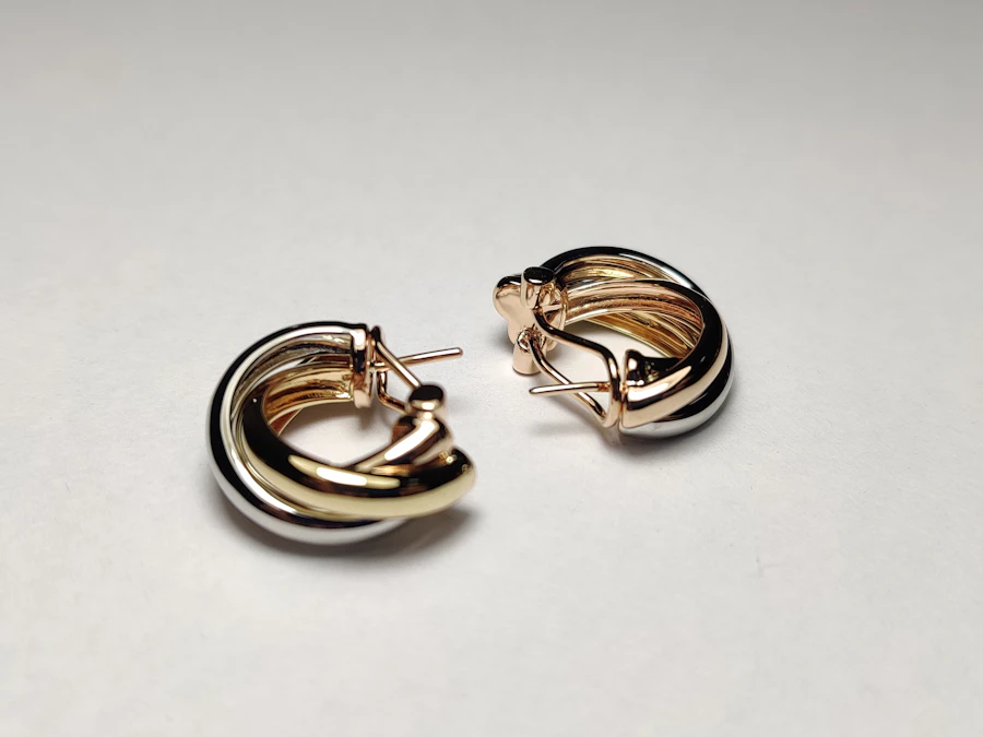 Duo Bands – silver plated ring worn
