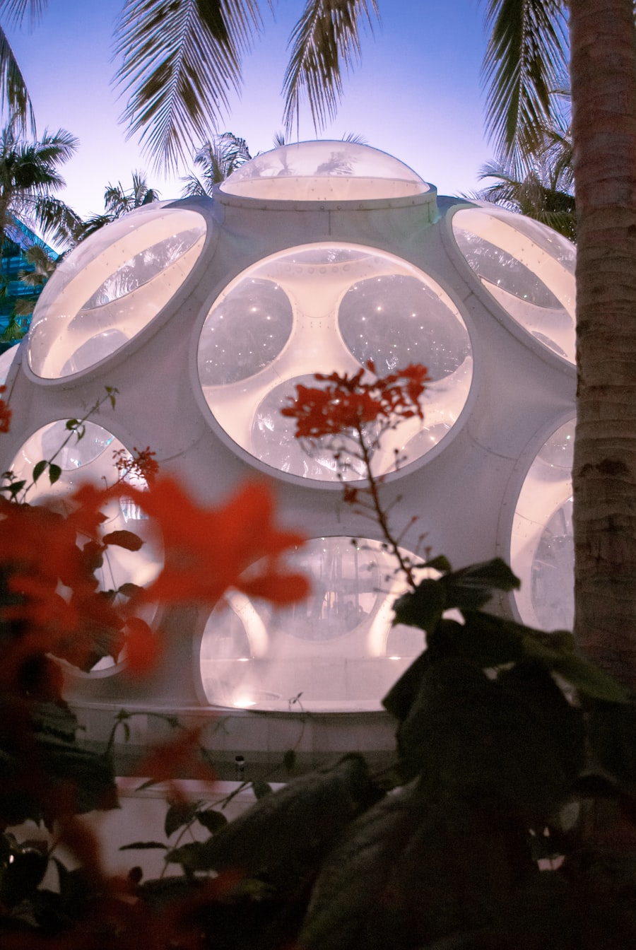 Contemporary architecture and gallery spaces in Miami Design District