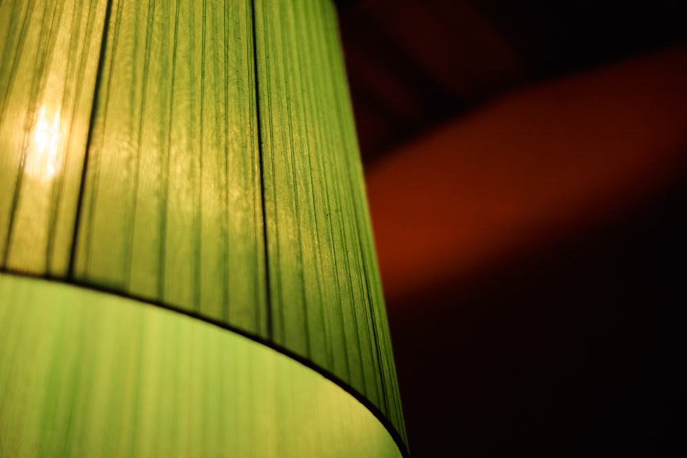 yellow and white striped textile