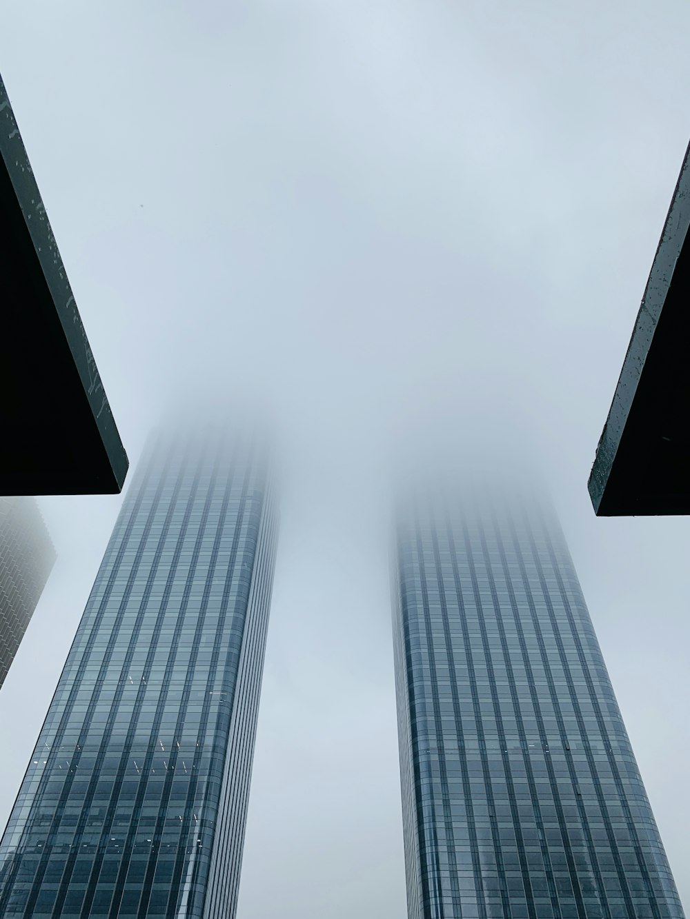 low angle photography of high rise building