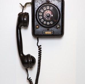 Old school telephone