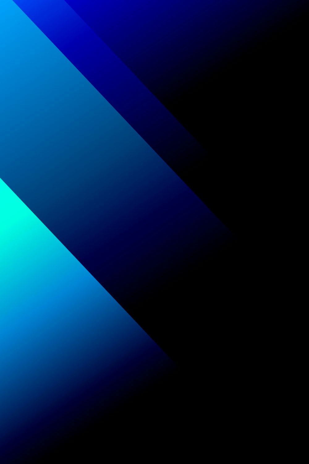 blaues und schwarzes digitales Hintergrundbild