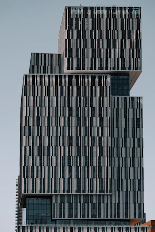 black and brown concrete building