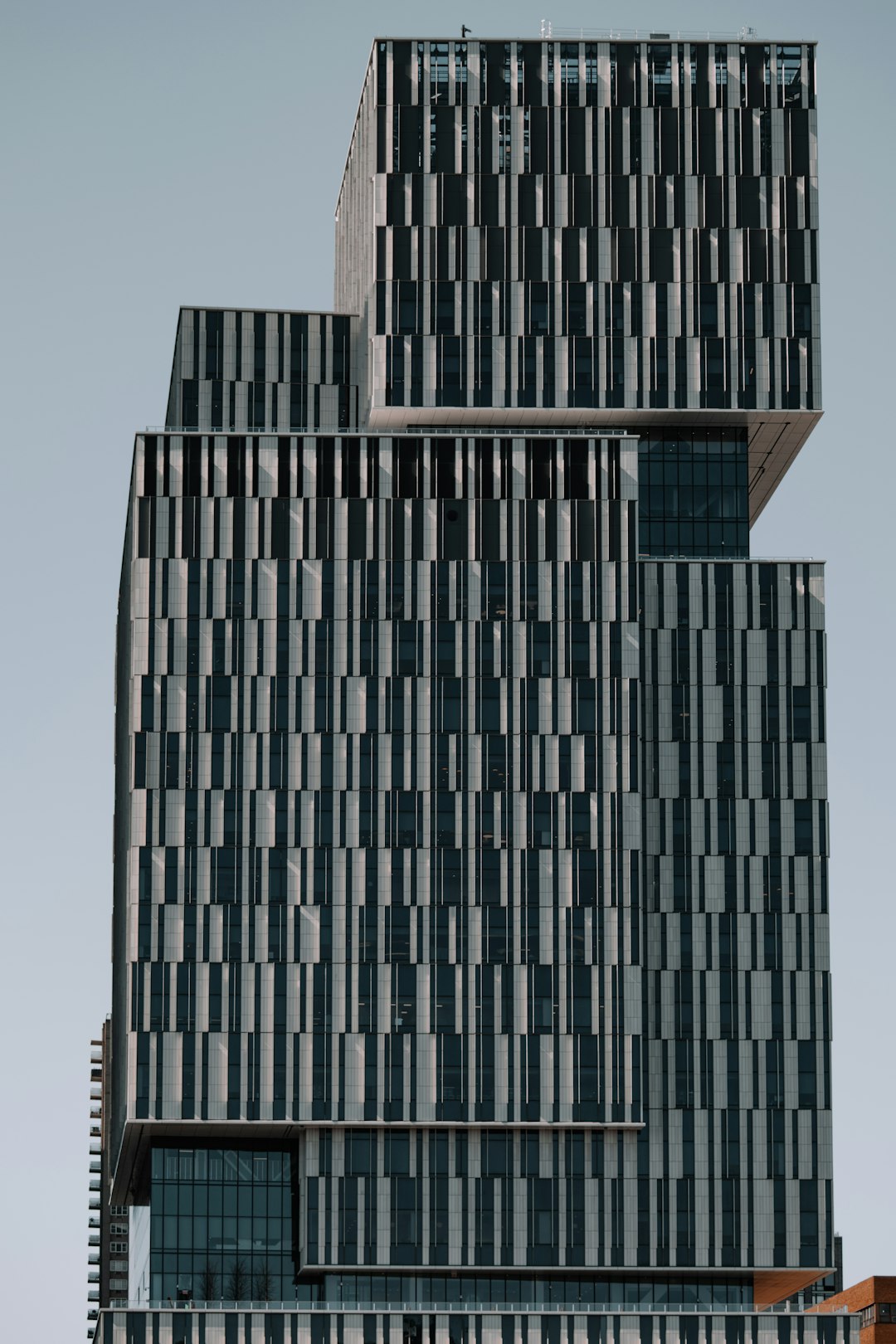 black and brown concrete building