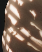 brown and white abstract painting