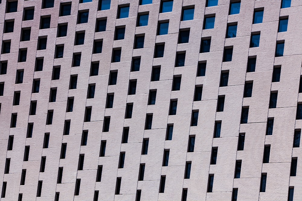 white and blue concrete building