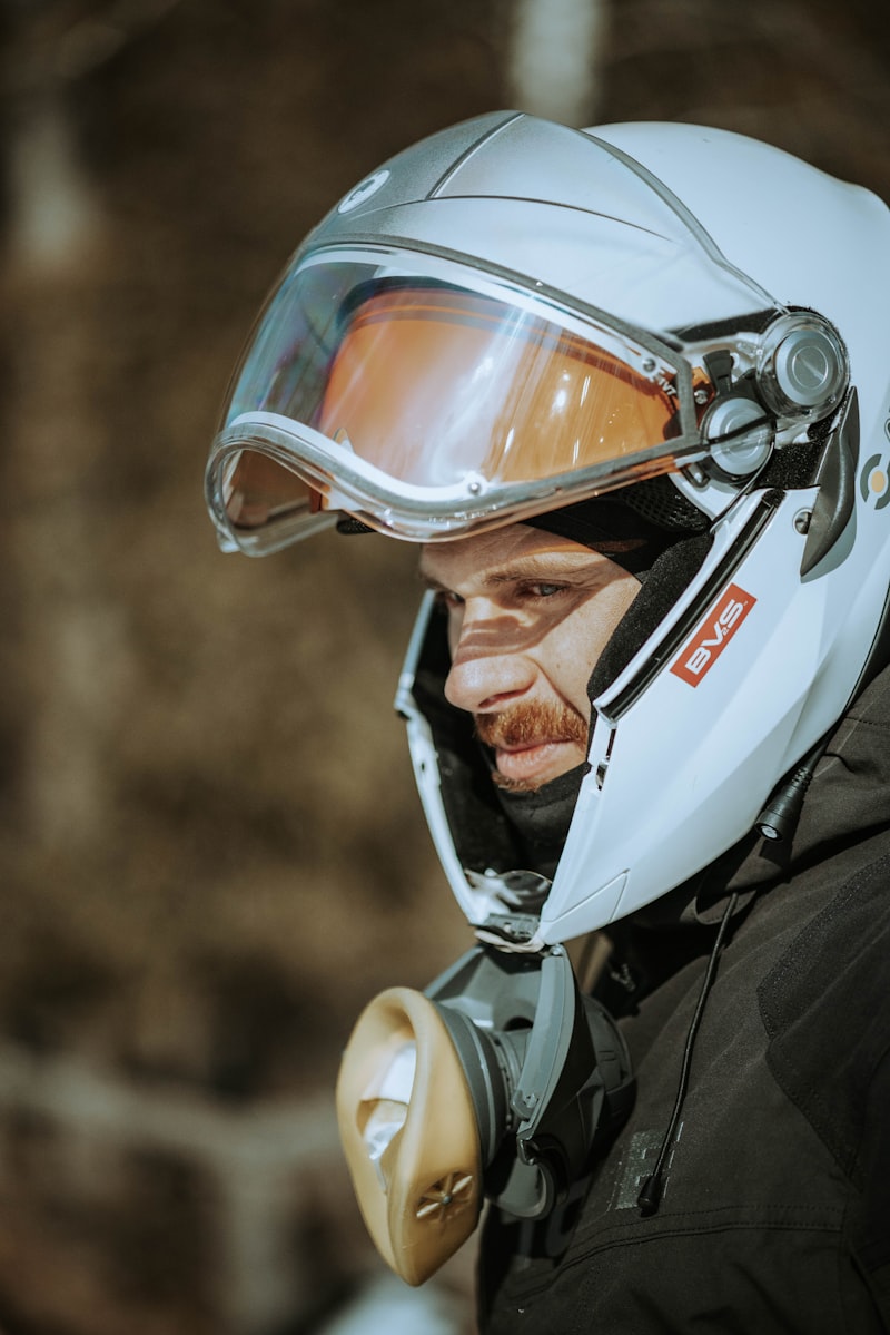 skeleton racing, olympic helmet, winter sports track, Milan Olympics, athlete portrait