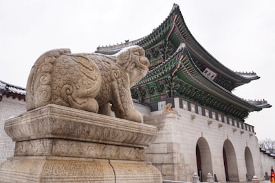 Gyeongbokgung Palace - Desde Main Entrance, South Korea