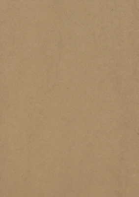 Rustic kraft and recycled paper sheets layered with visible fibers, evoking a natural and sustainable feel.