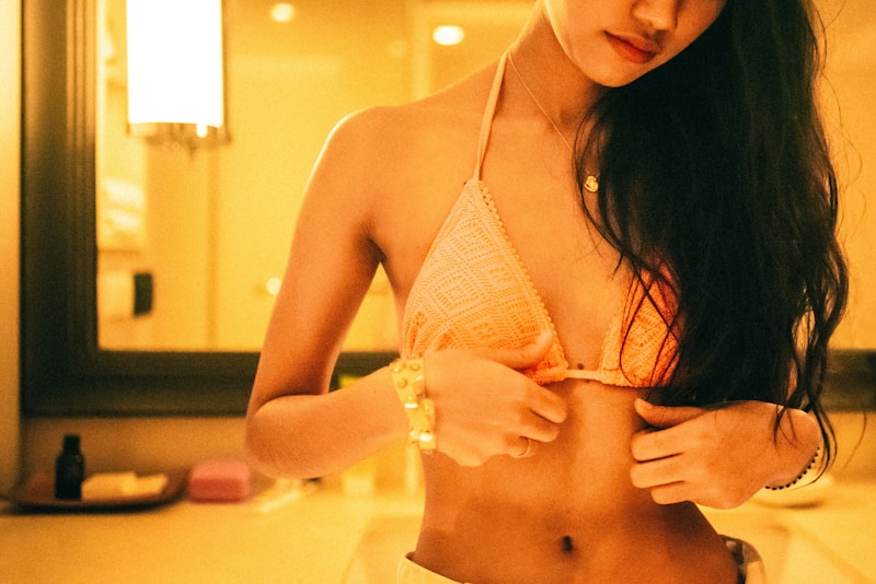 Lingerie coréenne raffinée blanche