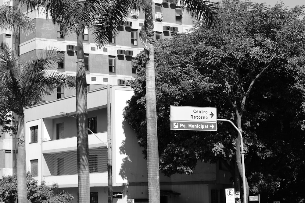 grayscale photo of high rise building